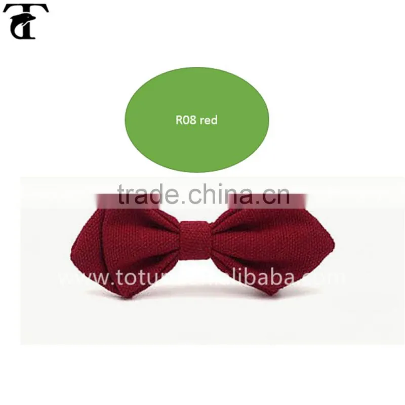 latest kids red bowtie fashion tie
