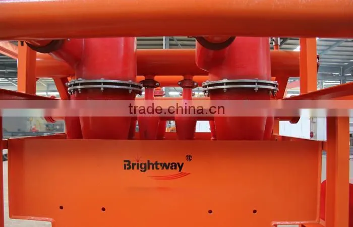 auger drilling machine mud cleaners