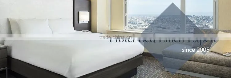 High Quality Cotton T-300 Home bedding Collection/Plain white Bed Sheet Set/Sheraton Supplier