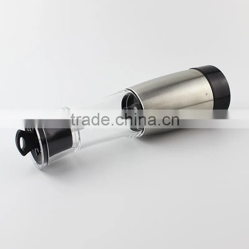 high quality automate Electric Gravity Pepper Mill black pepper mill one handed pepper mill