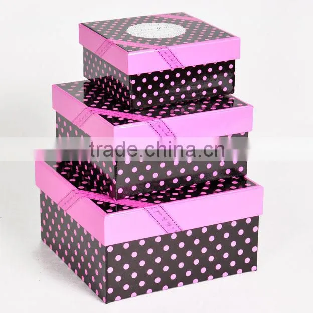 custom gift packaging box with cover paper box