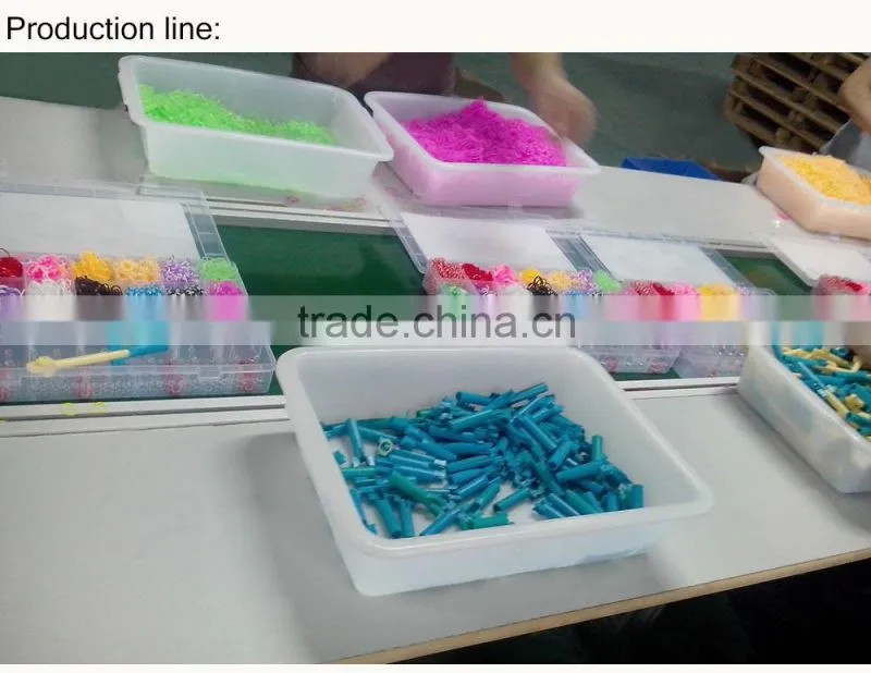 You Like Most Colorful DIY Crazy Elastic Band Weaving Loom Rubber Band