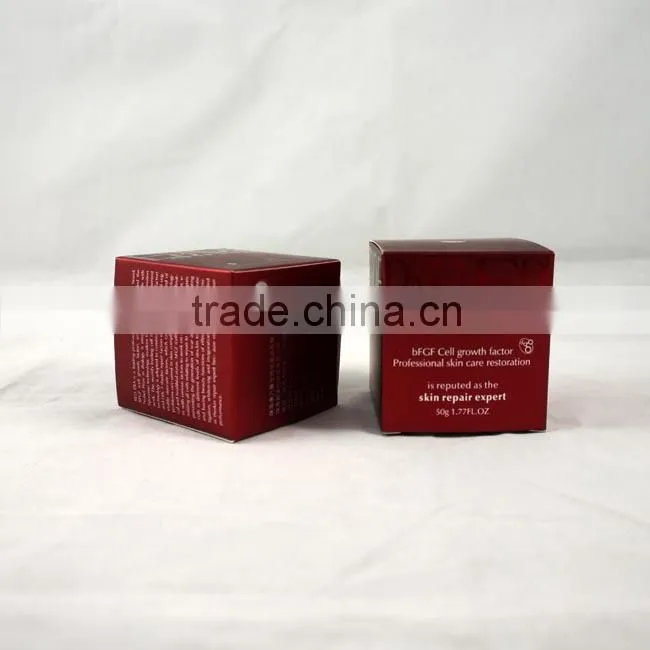 Red Custom skin care products packaging