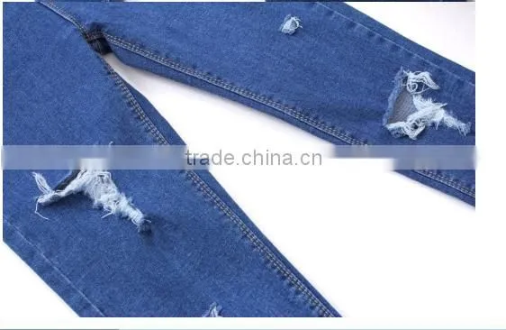 Fashion Casual Women Brand Vintage High Waist Skinny Denim Jeans Slim Ripped Pencil Jeans Hole Pants Female Sexy Girls Trousers