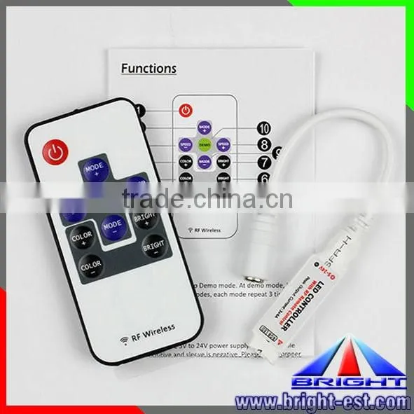 4 pin White 10mm Width led strip connector for 5050 RGB flexible strip