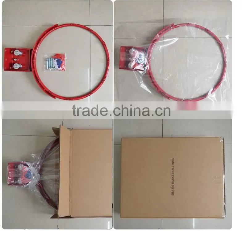 custom wall mounted basketball ring with net