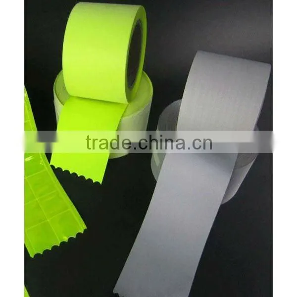 Flame retardant silver reflective fabric BA8001, EN471, flame retardant fabric yard