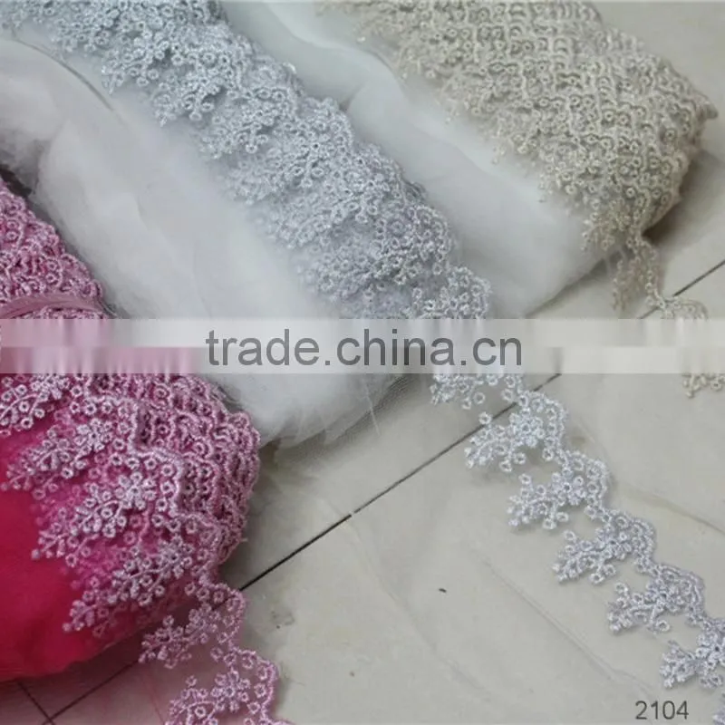 Manufacturers embroidery strips chemical venise lace trim lace