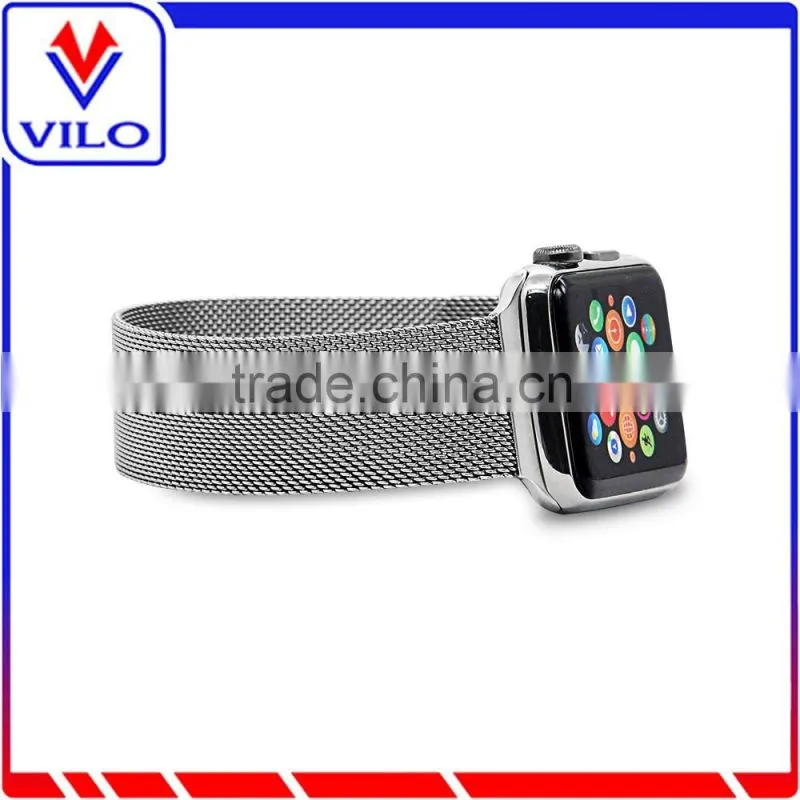 Milanese Loop Watch Band For Apple Watch Stainless Steel Wrist Watch Strap 38mm 42mm