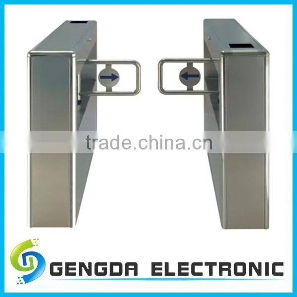 RFID CARD ACCESS CONTROL SECURITY VERTICAL ROUND FLAP GATE