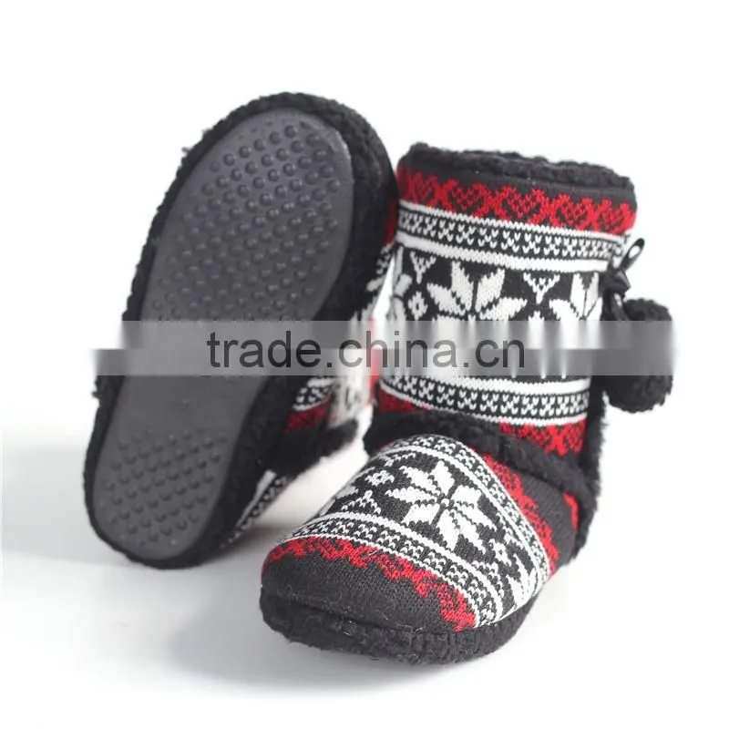 Classical indoor slipper boot for woman
