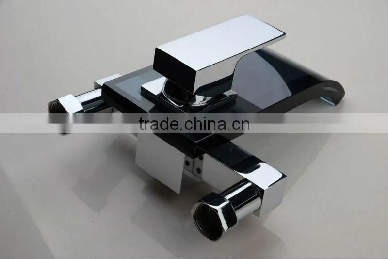 Wall Mounted Waterfall Bath Shower Faucet QH0822W