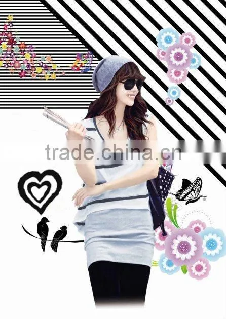 Gravure printing heat transfer paper