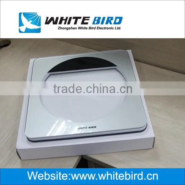 150kg LED tempered glass electronic digital bathroom scale