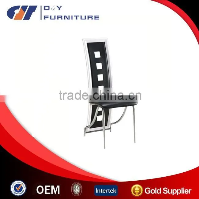 Hot Sale High Back Dining Chair With White Edge