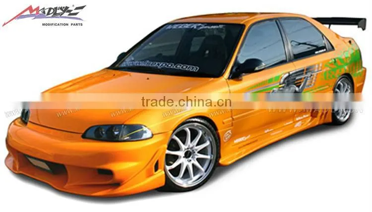 Body kits for HONDA-92-95-CIVIC-2.4DR-Style AS