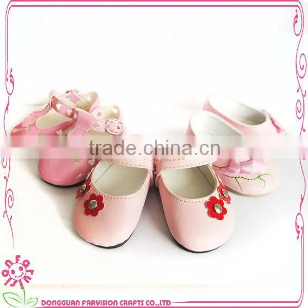 Free Samples Doll shoes 15/12/18 inch PU doll shoes in stock