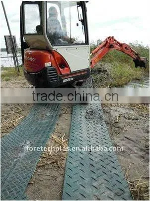 HDPE trackway mats