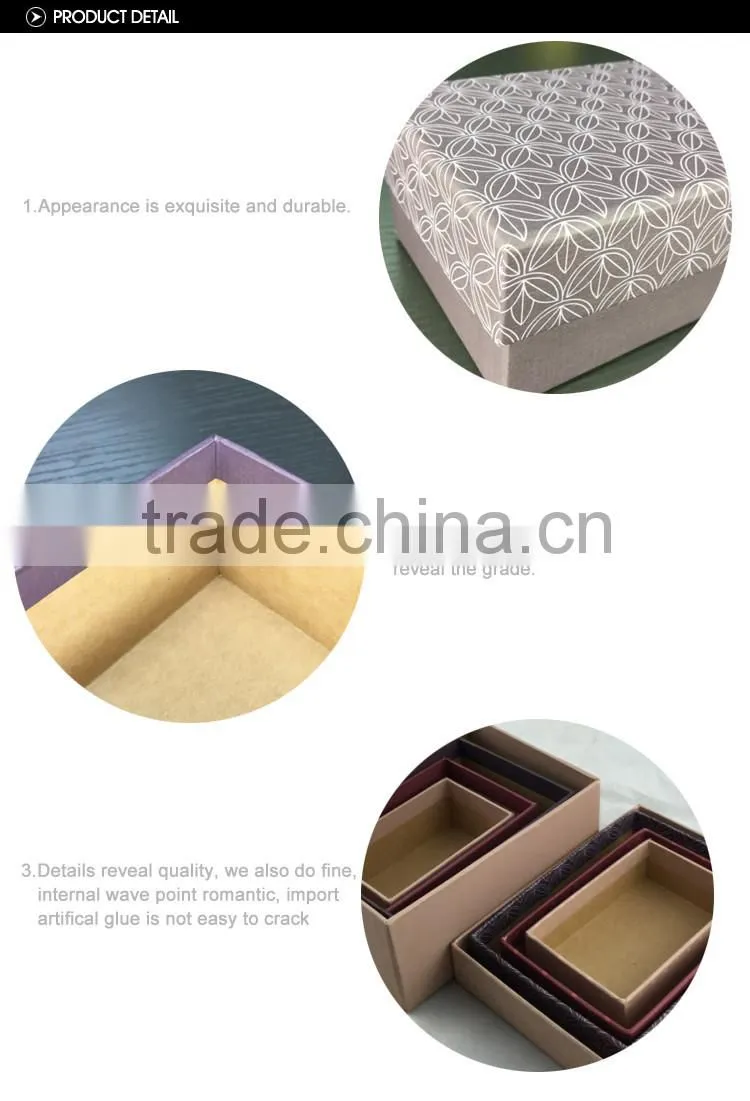 eco-friendly low price chocolate gift box