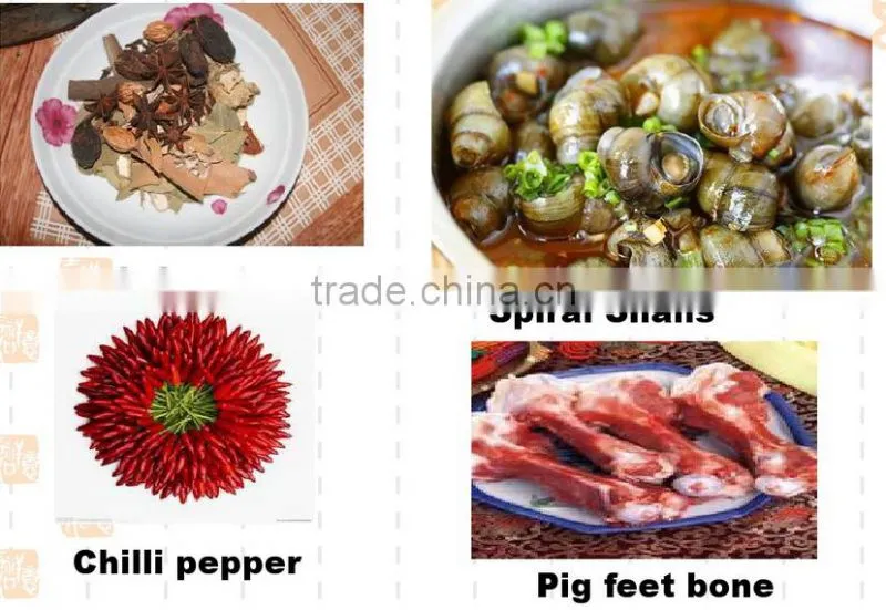 Chinese traditional non-fried instant noodle Liuzhou river snail rice noodle wholesale alibaba