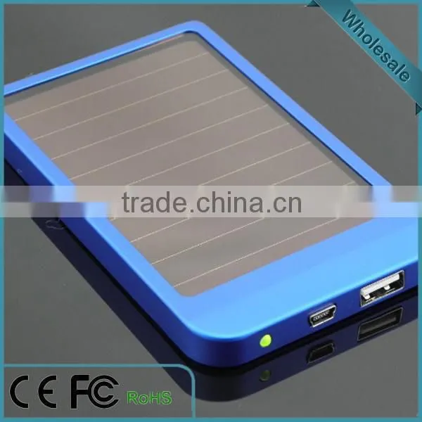 2015 new high quality product solar power bank charger lowest price