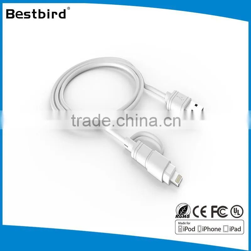 3 pin male to male jack aux audio cable with 3.5mm