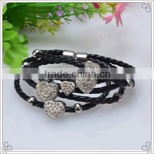 Hot Selling Sliding Charm Bracelet For Unisex