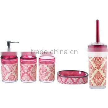 new design Plastic colorful Toilet brush with holder