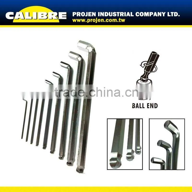 CALIBRE 9PC T10-T50 Extra long Magnetic Torx key set star key tool set