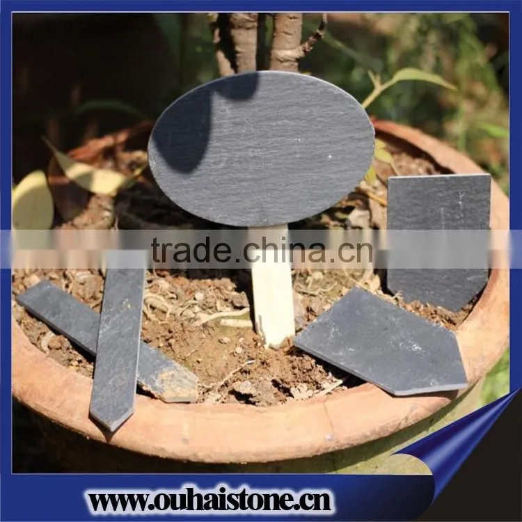 creative garden plant labels natural slate plant labels board