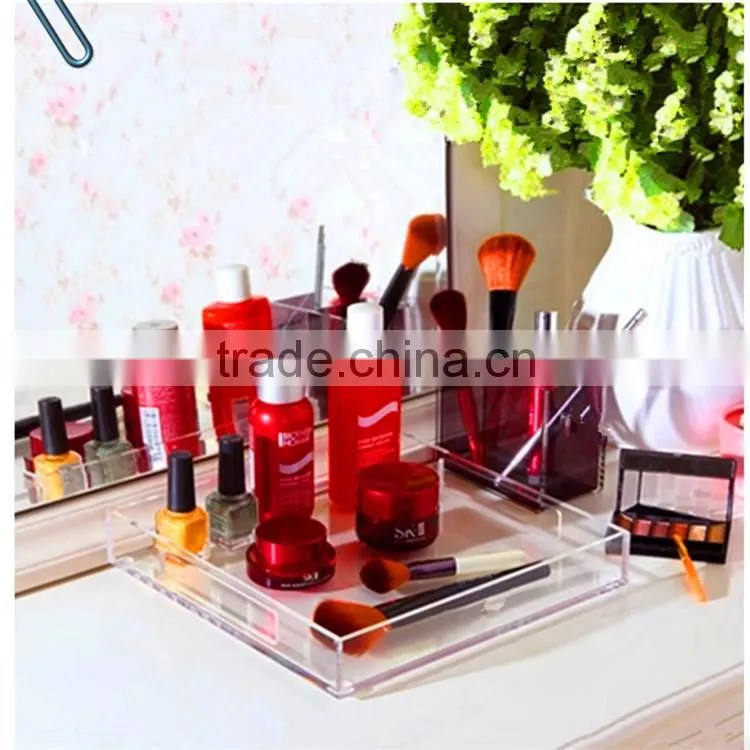 beautiful acrylic trays wholesale,acrylic tray with insert,clear acrylic tray