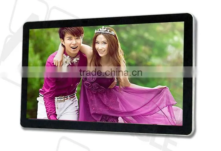 Suprl custom 32" rounded wall hanging Android network advertising player