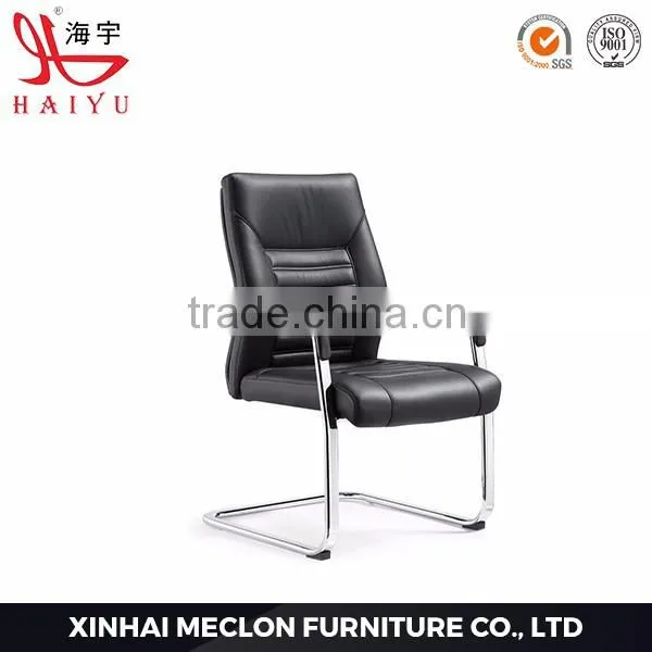 C103 Popular leather conference meeting guest chairs