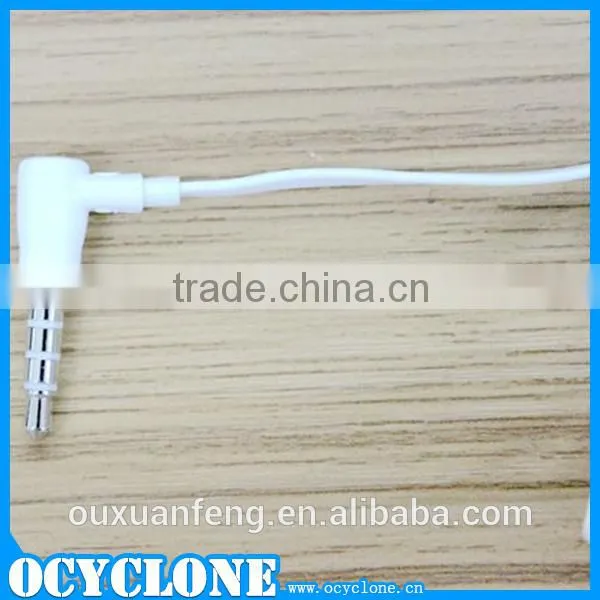 Top selling high quality flat cable earphone for LG phone