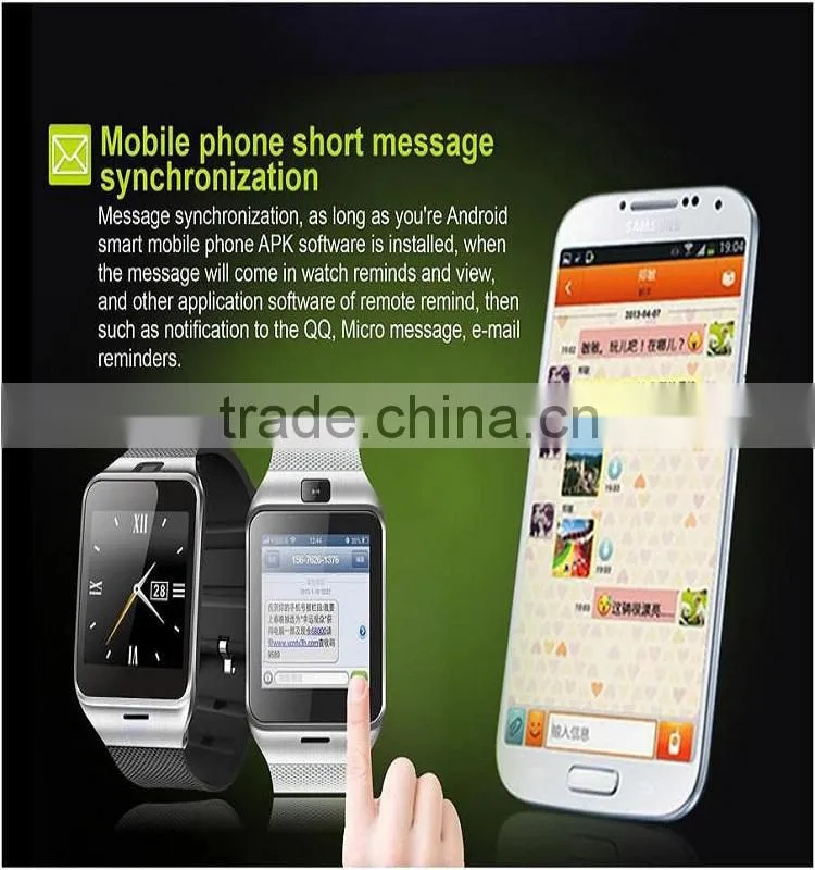 2015 new product Gsm Android Smart Watch Smartwatch Android Watch NFC Wifi Smart Bluetooth Watch GV18