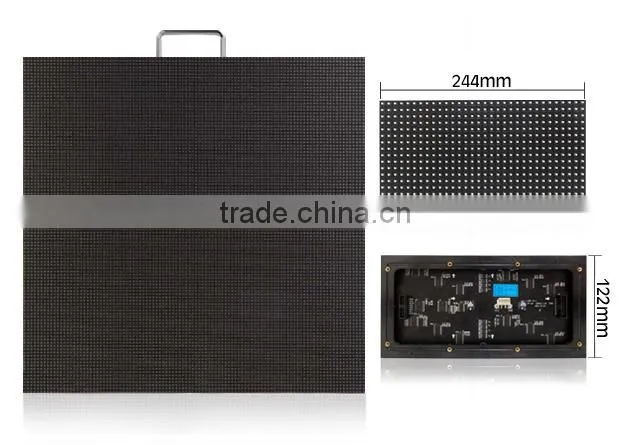 Video Display Function and 7.62mm Pixels led television