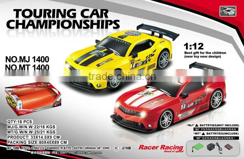 Touring Car Championships! 1:12 4CH Camaro Simulation Rc Car