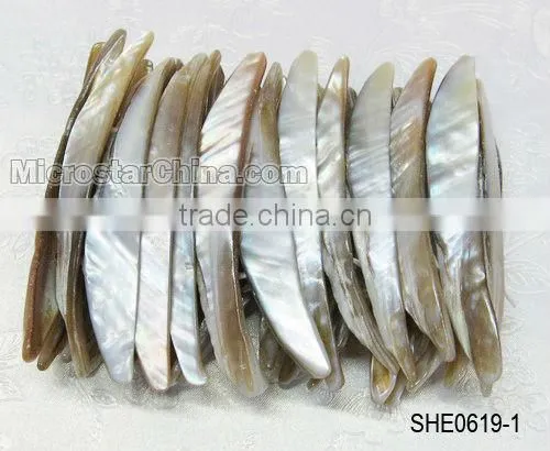 Natural pure color special shell bracelet