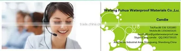 reinforced TPO waterproof roofing membrane with fabric