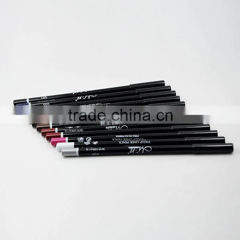 2015 New High Quality Brand Makeup Menow 12 Colors Eye / Lip Liner Pencil