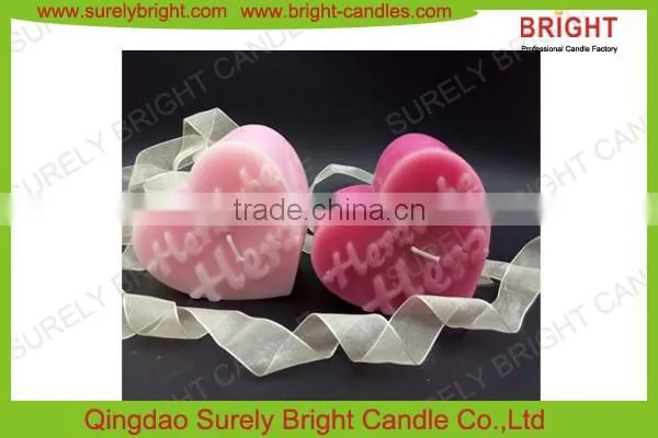 Hot Sale Heart Shape Wedding Candle