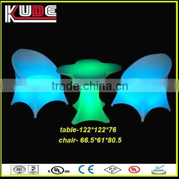 Rechargeable outdoor led furniture/outdoor table/led outdoor furniture