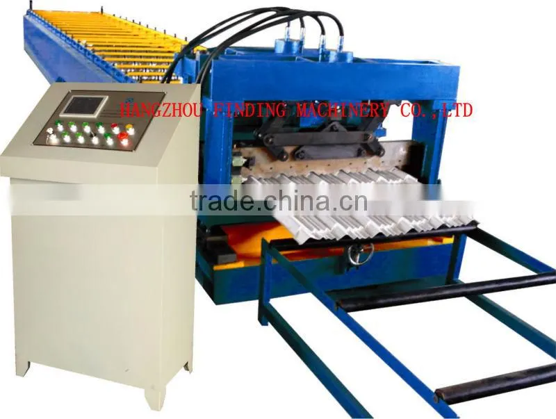 PLC control cold rolling rebar machine with electric tile cutter