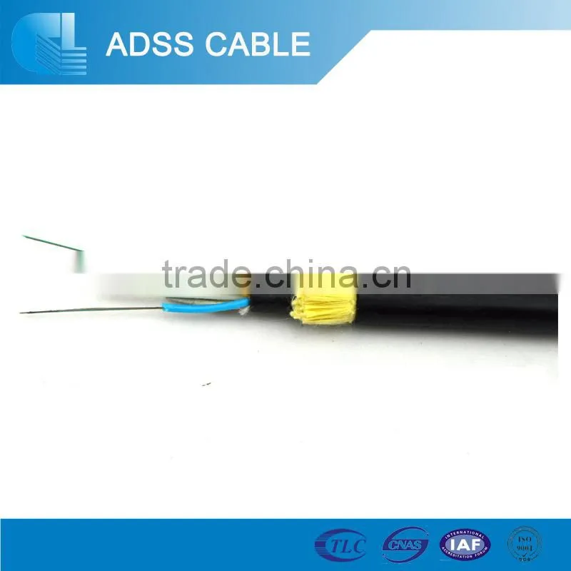 2--144Core ADSS Aerial Single Mode ADSS Fiber Optic Cable