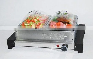 buffet server, server cooler, aluminum server cooler