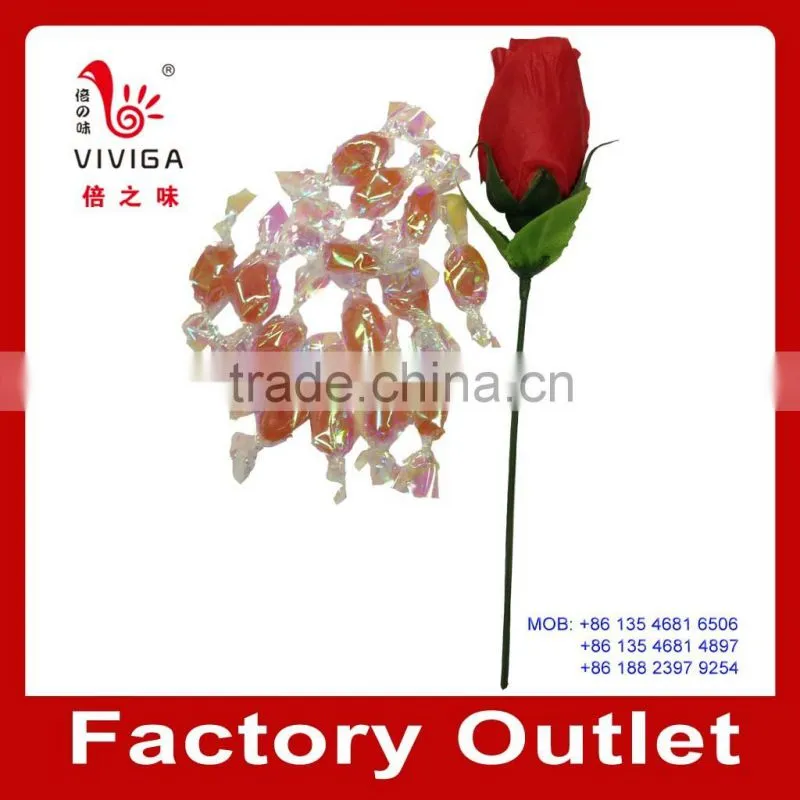 Rose Colorful Fruit Hard Candy