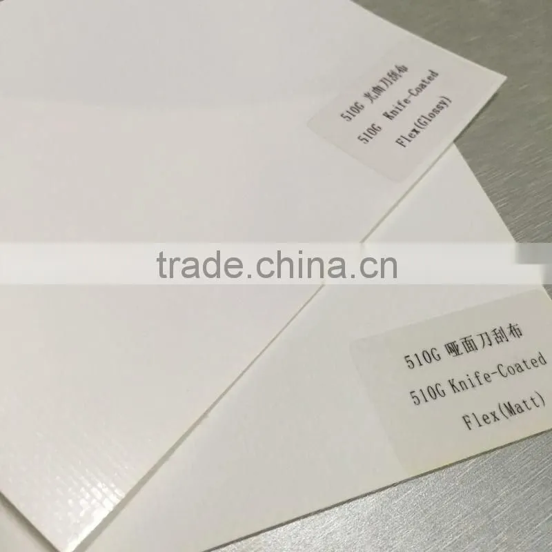 510g Glossy/Matte Knife-coated Flex Banner