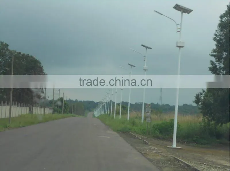 Solar Led Street Light 100w Installation Price