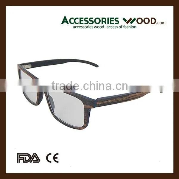2016 Hot Sale Wood Optical Glasses with Polarized Lenses High Quality Optical Glasses
