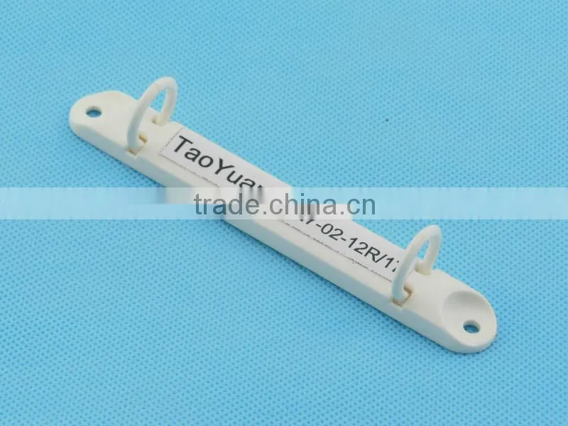 Plastic ring holder clip, plastic book binder rings with high quality